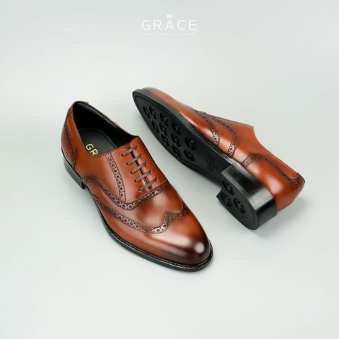  NEW CLASSIC WINGTIP OXFORD 2803 BROWN 