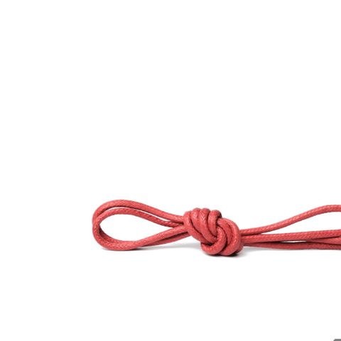  Dây Giày Sáp Nhỏ 3mm Cho Giày Tây 5 - 6 Lỗ 80 cm Đỏ 