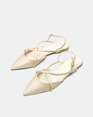  Giày Búp Bê Quai Chéo 