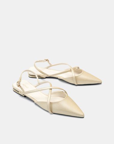  Giày Búp Bê Quai Chéo 