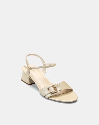  Giày Sandal Quai Đắp Phối Khóa 