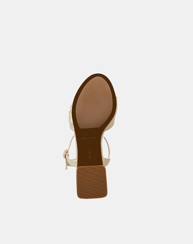  Giày Sandal Quai Đắp Phối Khóa 