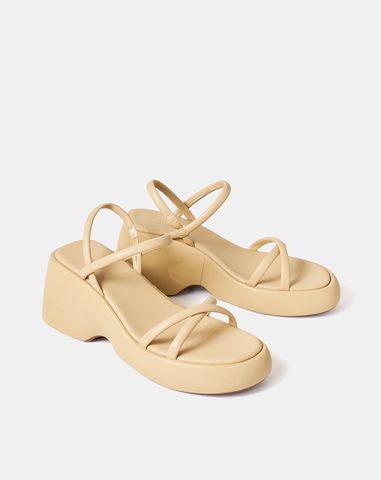  Giày Sandal Xuồng Quai Chéo 