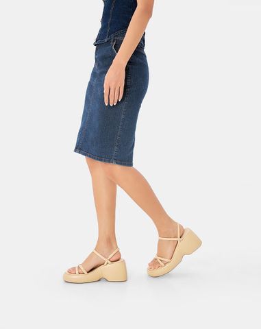  Giày Sandal Xuồng Quai Chéo 