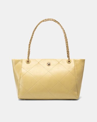  Túi Xách Lớn Tote Phối Khoá Trang Trí 