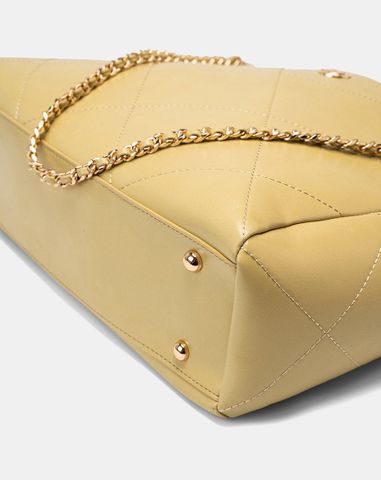  Túi Xách Lớn Tote Phối Khoá Trang Trí 