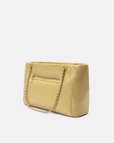  Túi Xách Lớn Tote Phối Khoá Trang Trí 