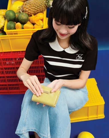  Ví Ngắn Khoá Logo Juno 