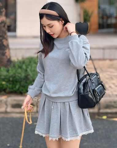  Áo pullover thêu Ballerina 