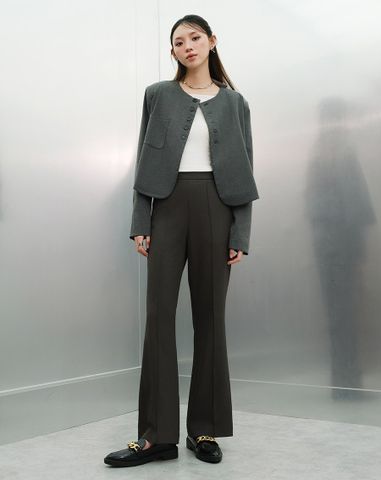  Quần tây form loe 