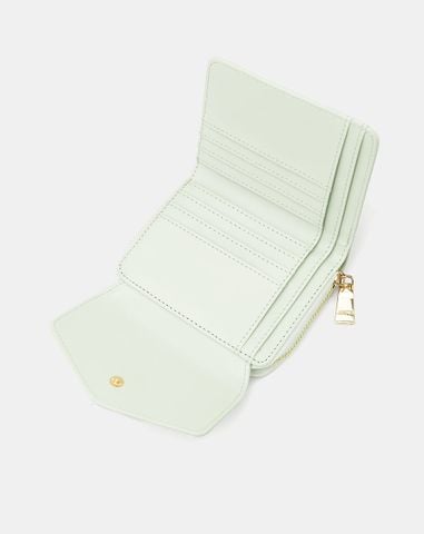  Ví Nắp Tam Giác Trang Trí Khoá Tròn Juno 