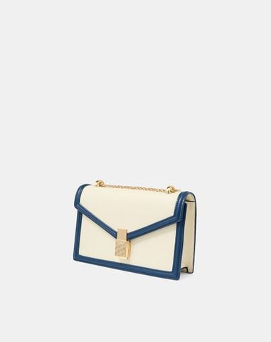  Túi Xách Nhỏ Nắp Gập Trang Trí Khoá 