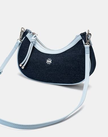  Túi Xách Nhỏ Shoulder Strap Thêu Icon Logo 