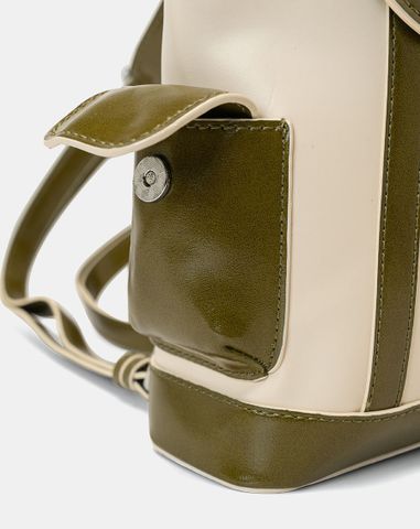  Balo Phối 2 Túi Nhỏ Bên Hông 