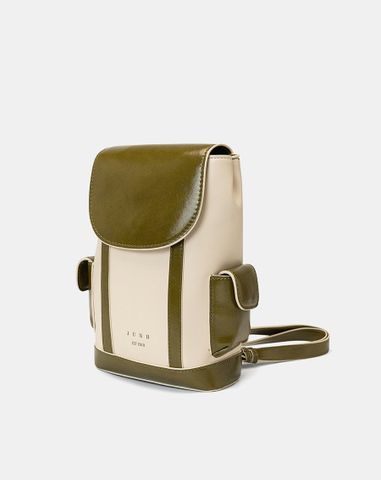  Balo Phối 2 Túi Nhỏ Bên Hông 