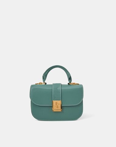  Túi Xách Nhỏ Gusset Dập Hoạ Tiết 