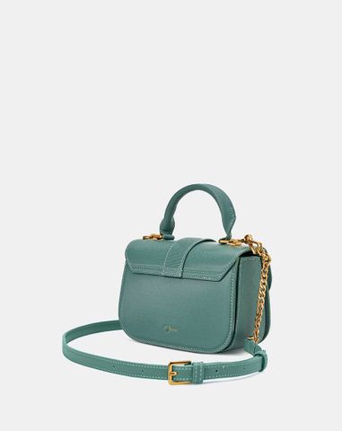  Túi Xách Nhỏ Gusset Dập Hoạ Tiết 