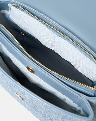  Balo Nắp Gập Phối 2 Chất Liệu 