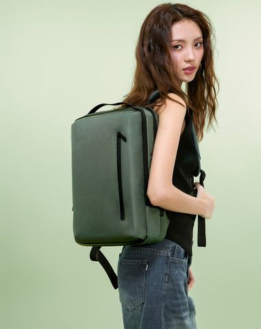  Balo Laptop Unisex Phối Khoá Kéo 