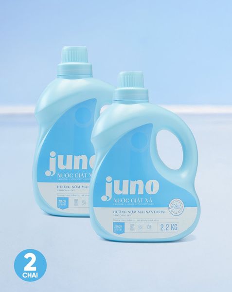  2 Chai Nước Giặt Xả Hương Sớm Mai SANTORINI 