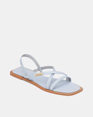  Giày Sandal Sơn Viền Phối Khoá Trang Trí 