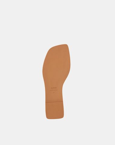  Giày Sandal Bệt Gắn Khoá Trang Trí 