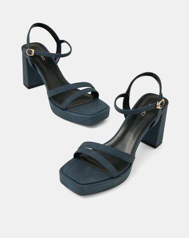  Giày Sandal Có Đúp Phối Quai Dây 