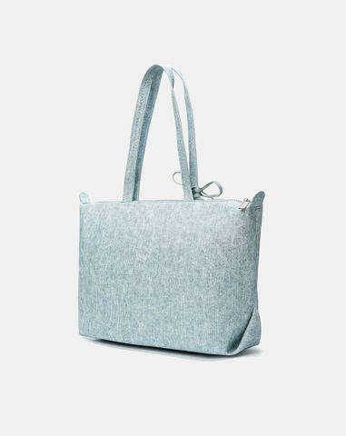  Túi Xách Lớn Gắn Charm Croissant 