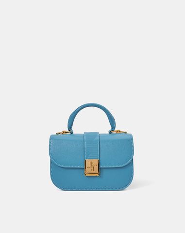  Túi Xách Nhỏ Gusset Dập Hoạ Tiết 