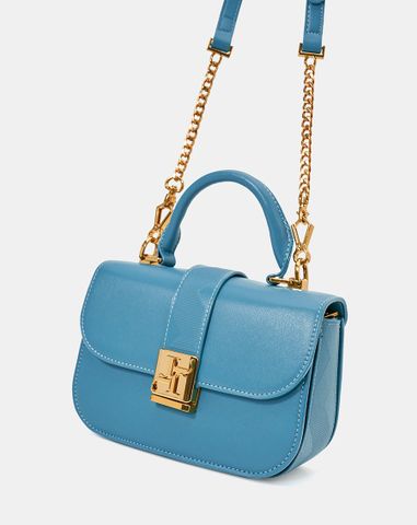  Túi Xách Nhỏ Gusset Dập Hoạ Tiết 