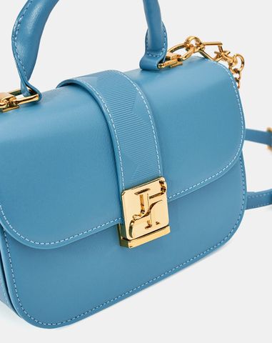  Túi Xách Nhỏ Gusset Dập Hoạ Tiết 