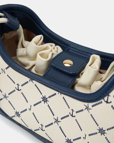  Túi Xách Nhỏ Đeo Vai Hoạ Tiết Nautical 