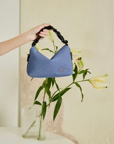  Túi Xách Nhỏ Form Mềm Tay Cầm Nhún 