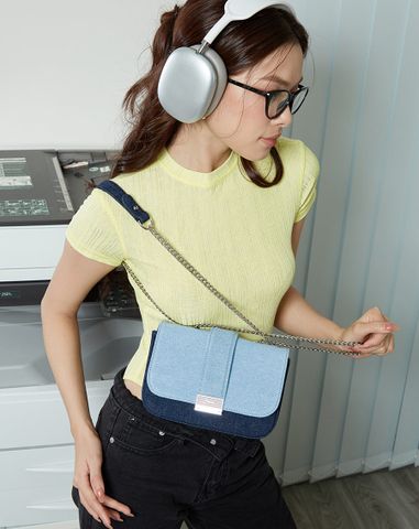  Túi Xách Nhỏ Radio Phối Khoá 