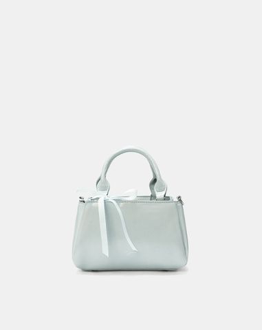  Túi Xách Nhỏ Top Handle Trang Trí Nơ 