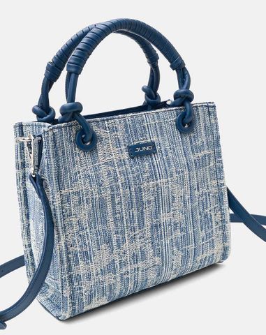  Túi Xách Nhỏ Phối Tay Cầm Xoắn 