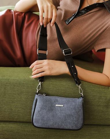  Túi Xách Nhỏ Phối Dây Webbing Bản Lớn 