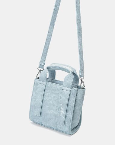  Túi Xách Nhỏ Top Handle Trang Trí Logo Cách Điệu 