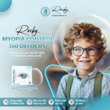  Tròng Kính Rocky Kiểm Soát Cận Thị Cho Trẻ Em 1.56 Dgital 360 độ Defocus chính hãng 
