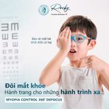  Tròng Kính Rocky Kiểm Soát Cận Thị Cho Trẻ Em 1.56 Dgital 360 độ Defocus chính hãng 