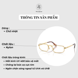 Gọng kính RayBan 0RX3927V dáng chữ nhật kim loại chính hãng fullbox 