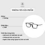 Gọng kính thể thao New Balance Elock NBL09511X dáng vuông nhựa TR90 dẻo chính hãng fullbox