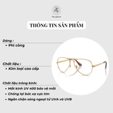  Gọng kính RayBan X ASAP Rocky 0RX3925V dáng phi công kim loại chính hãng fullbox 