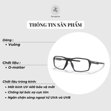  Gọng kính Oakley Tensile 0OX8170 dáng vuông chính hãng fullbox 