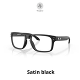  Gọng kính thể thao Oakley Holbrook Rx A 0OX8100F dáng vuông nhựa Propionate chính hãng fullbox 