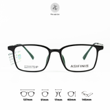  Gọng kính Asifinis 8006 dáng vuông nhựa TR90 dẻo & titanium chính hãng 