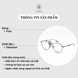  Gọng kính New Balance NBN07097X dáng vuông titanium chính hãng fullbox 