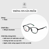  Gọng kính LEVI'S LV 7152/F dáng tròn nhựa acetate fullbox chính hãng 