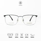 Gọng kính Chimeric 7205 dáng vuông Titanium chính hãng