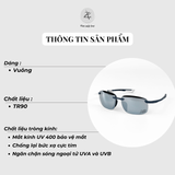 Kính mát thể thao New Balance NB08131 dáng vuông chính hãng fullbox – công nghệ ELOCK™ 3 nấc độc quyền, tròng Polarized chống chói